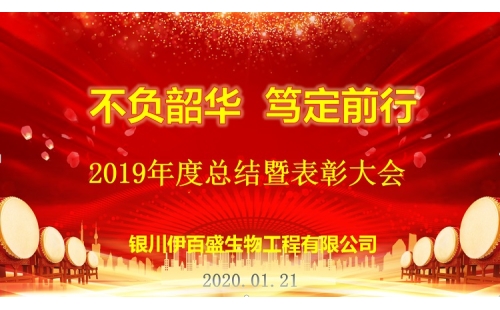 “不負(fù)韶華，篤定前行”2019總結(jié)表彰暨新春年會(huì)圓滿成功！